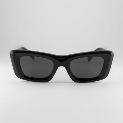 Occhiale da sole Prada SPR 13Z 1AB-5S0 Black - Clyra Eyewear