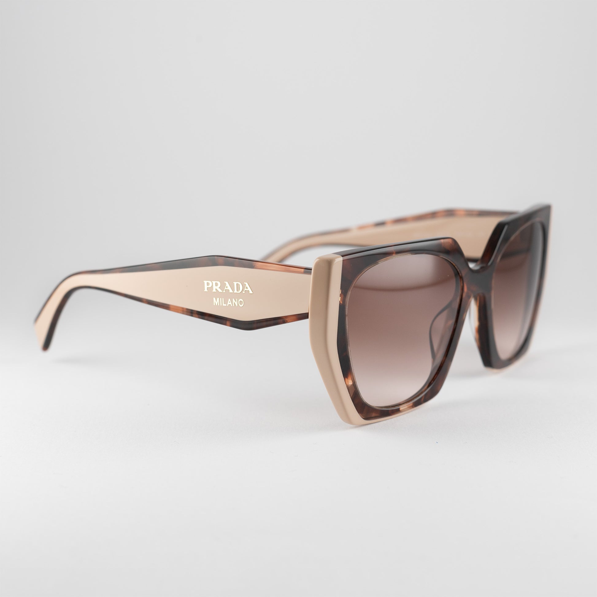 Occhiale da sole Prada SPR 15W 01R-0A6 Havana - Clyra Eyewear