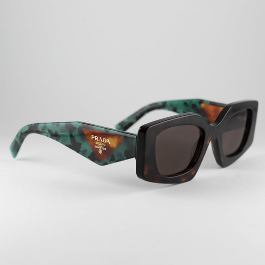 Occhiale da sole Prada SPR 15Y 2AU-06B Havana - Clyra Eyewear