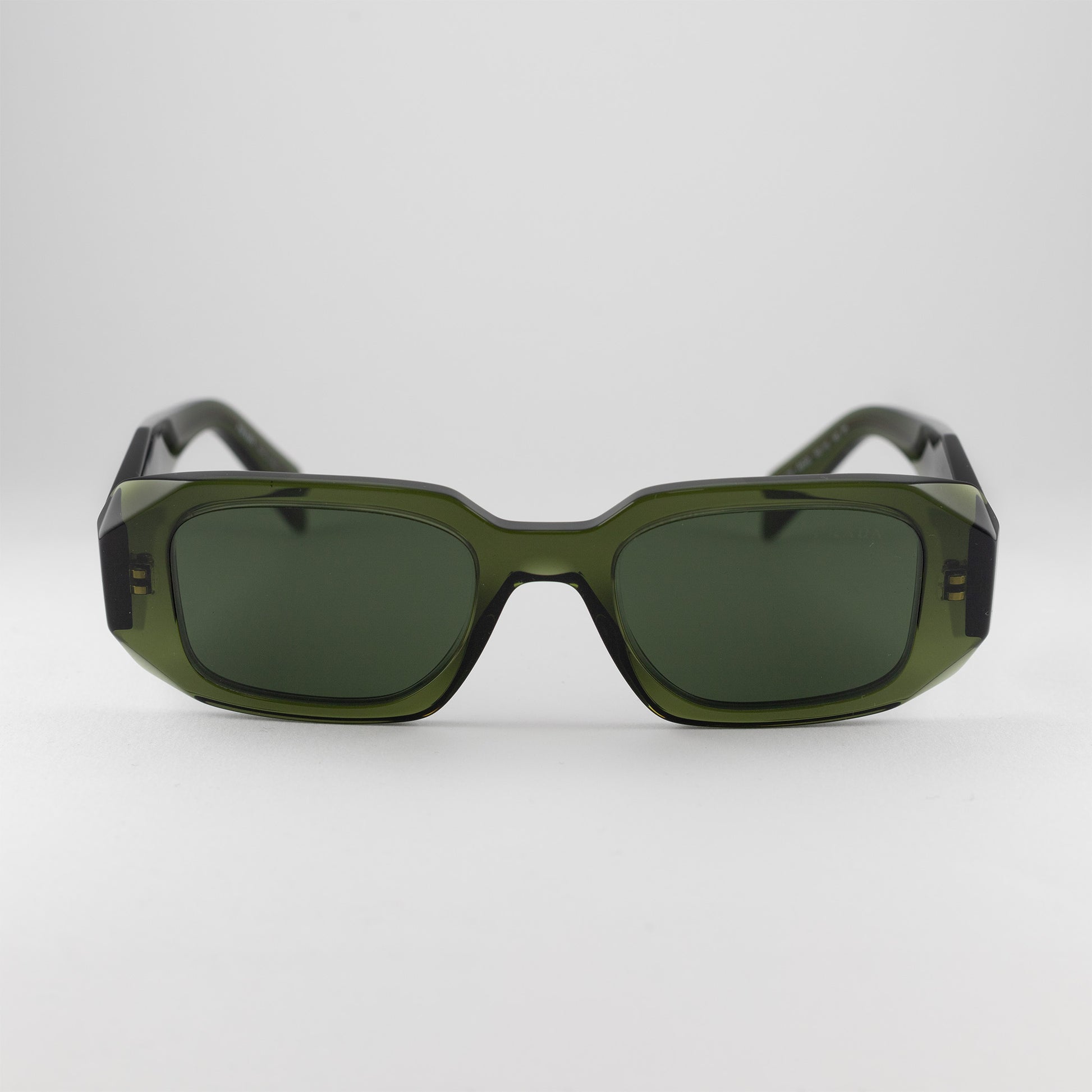 Occhiale da sole Prada SPR 17W 19Z1I0 Green - Clyra Eyewear