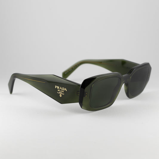 Occhiale da sole Prada SPR 17W 19Z1I0 Green - Clyra Eyewear
