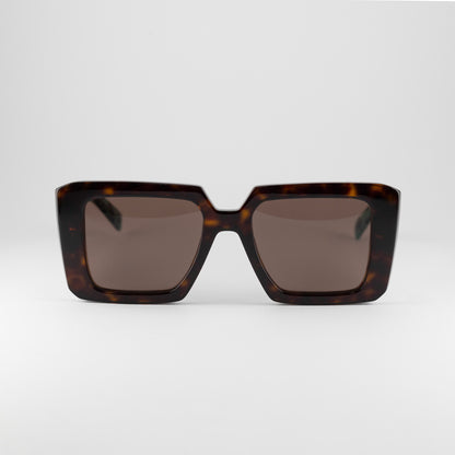 Occhiale da sole Prada SPR 23Y 2AU-06B Havana - Clyra Eyewear