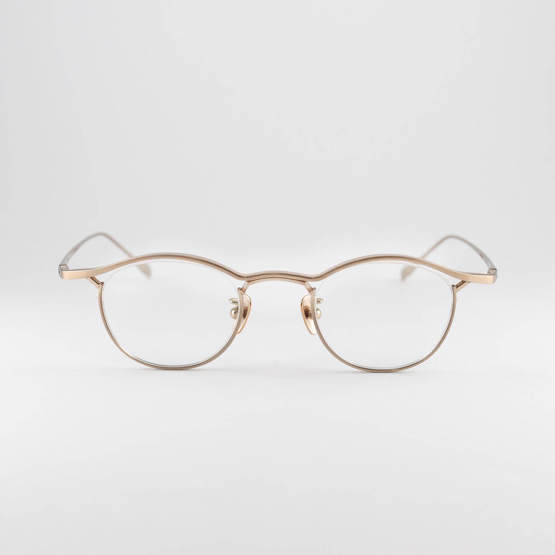 Occhiale da vista Yoshinori Aoyama YA-010 COL.01 Gold - Clyra Eyewear