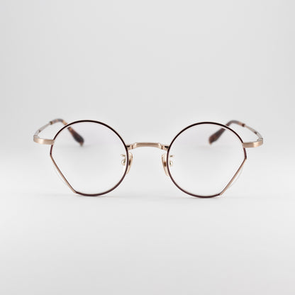 Occhiale da vista Yoshinori Aoyama YA-030 COL.01 Gold - Clyra Eyewear
