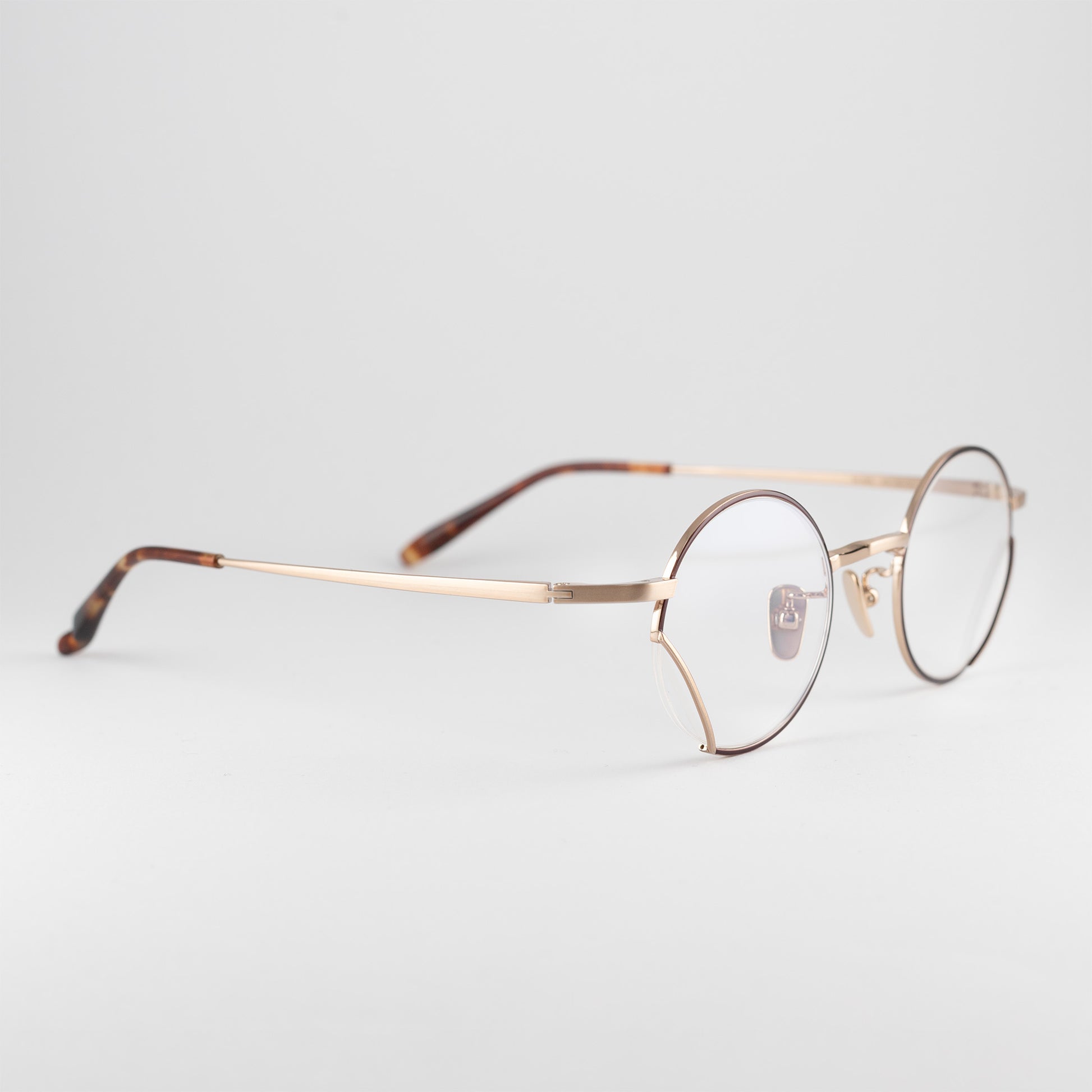 Occhiale da vista Yoshinori Aoyama YA-030 COL.01 Gold - Clyra Eyewear